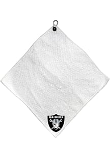 Las Vegas Raiders Microfiber 15x15 Golf Towel