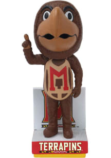 Red Maryland Terrapins 8in Mascot Collectible Bobblehead
