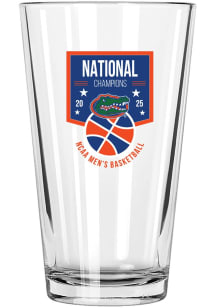 Florida Gators 2025 National Champions Printed Pint Glass - White
