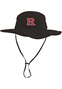 LogoFit Rutgers Scarlet Knights Black Boonie Mens Bucket Hat