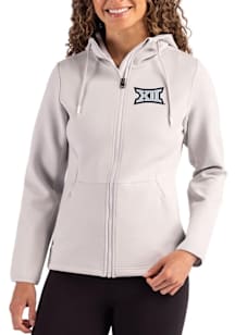 Cutter and Buck Big 12 Womens Ash Epic Comfort Full Zip Light Weight Jacket