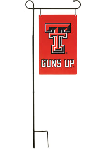 Texas Tech Red Raiders 12 x 39 Garden Flag Metal Yard Sign