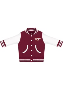 VA TECH Inf MAROON Varsity Jacket