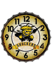 Wichita State Shockers Bottle Cap Wall Clock