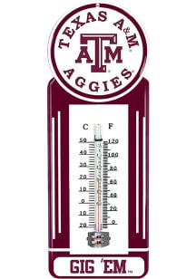 Texas A&amp;M Aggies Metal Thermometer Weather Tool