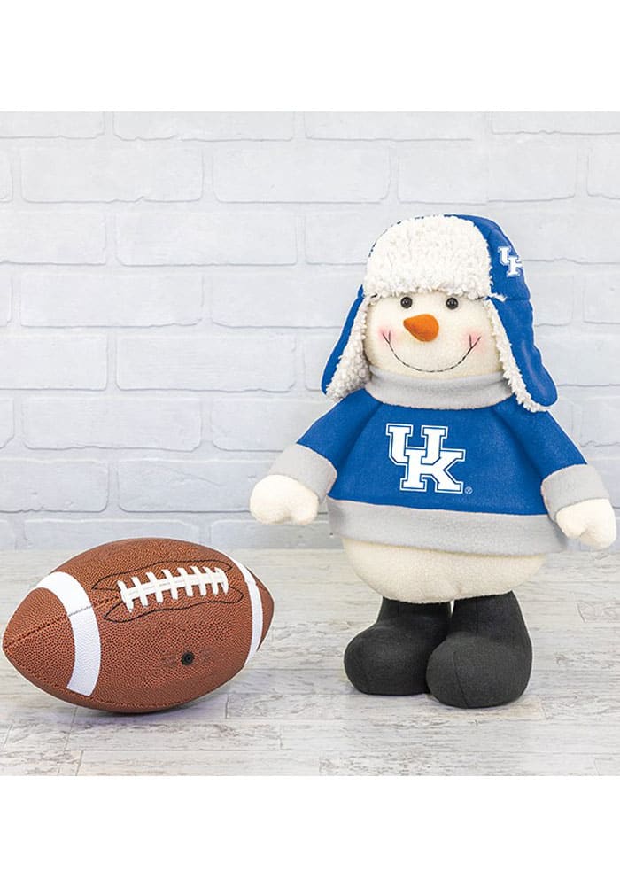 Kentucky Wildcats Sherpa Snowman Decor