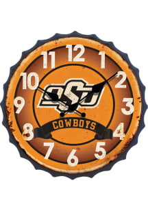 Oklahoma State Cowboys Bottle Cap Wall Clock