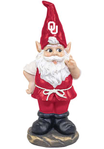 Oklahoma Sooners Resin Gnome
