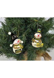 Wichita State Shockers Resin Snowman Assorted Ornament