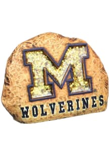 Yellow Michigan Wolverines Collegiate Rock