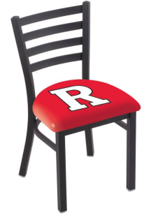 Black Rutgers Scarlet Knights Stationary Black Wrinkle Finish Pub Stool