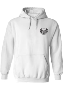 Vive La Fete Oakland University Golden Grizzlies Womens White Impressions Hooded Sweatshirt