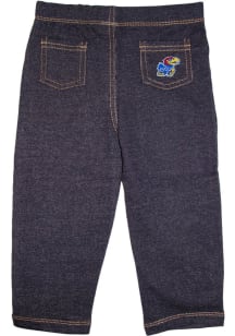 Kansas Jayhawks Baby Blue Logo Pocket Bottoms Sweatpants