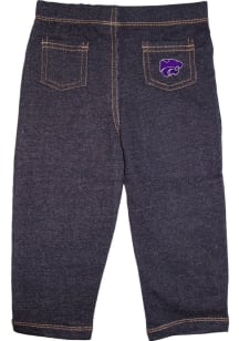 K-State Wildcats Baby Blue Logo Pocket Bottoms Sweatpants