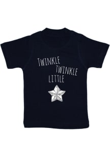Texas Toddler Navy Blue Twinkle Twinkle Short Sleeve T Shirt