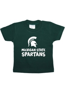 Michigan State Spartans Infant Playful Short Sleeve T-Shirt Green