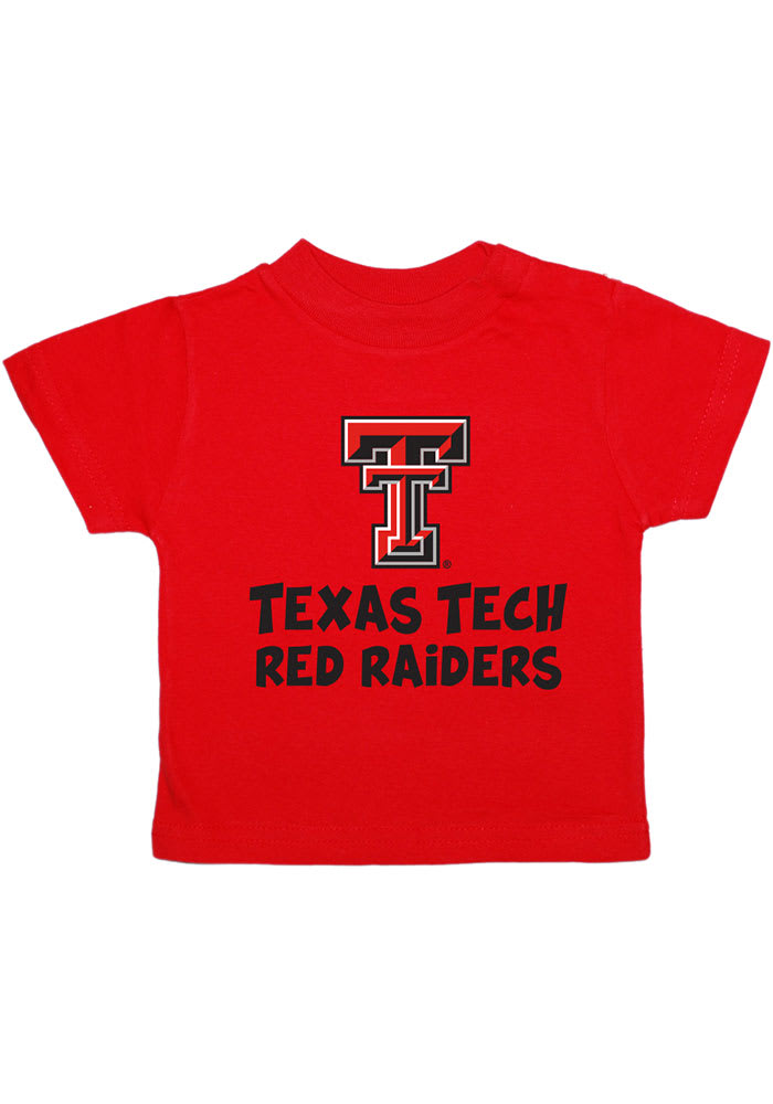 Texas Tech Red Raiders Infant Playful Short Sleeve T-Shirt Red