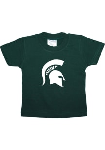Michigan State Spartans Infant Primary Logo Short Sleeve T-Shirt Green