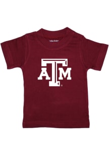 Texas A&amp;M Aggies Infant Primary Logo Short Sleeve T-Shirt Maroon