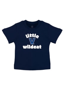 Villanova Wildcats Infant Little Mascot Short Sleeve T-Shirt Navy Blue