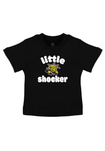 Wichita State Shockers Infant Little Mascot Short Sleeve T-Shirt Black
