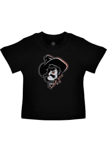 Oklahoma State Cowboys Toddler Black Phantom Pete Short Sleeve T-Shirt