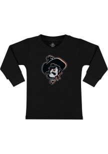 Oklahoma State Cowboys Toddler Black Phantom Pete Long Sleeve T-Shirt