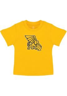 Missouri Western Griffons Toddler Gold Primary Logo Short Sleeve T-Shirt
