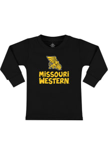 Missouri Western Griffons Toddler Black Playful Long Sleeve T-Shirt