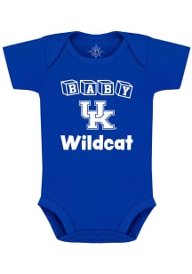 Kentucky Wildcats Baby Blue Block Short Sleeve One Piece