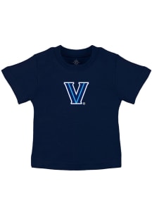 Villanova Wildcats Toddler Navy Blue Primary logo Short Sleeve T-Shirt