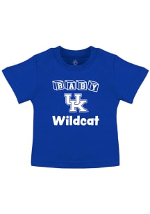 Kentucky Wildcats Infant Baby Block Short Sleeve T-Shirt Blue