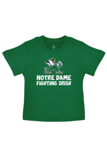 Notre Dame Fighting Irish Infant Playful Short Sleeve T-Shirt Green