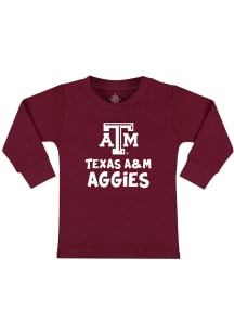 Texas A&amp;M Aggies Toddler Maroon Playful Long Sleeve T-Shirt