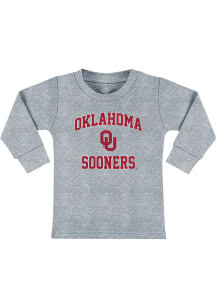 Oklahoma Sooners Toddler Grey NO 1 Long Sleeve T-Shirt