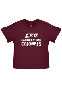 Eastern Kentucky Colonels Toddler Maroon Playful Short Sleeve T-Shirt