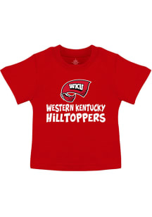 Western Kentucky Hilltoppers Toddler Red Playful Short Sleeve T-Shirt
