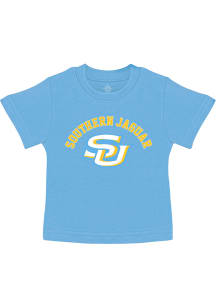 Southern University Jaguars Toddler Light Blue Arch Mascot Short Sleeve T-Shirt