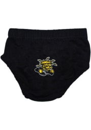 Wichita State Shockers Baby Black Mascot Bottoms Underwear
