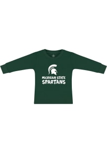 Michigan State Spartans Toddler Green Playful Long Sleeve T-Shirt