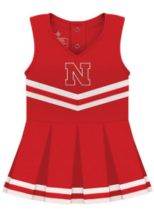 Nebraska Cornhuskers Baby Red Primary Logo Set Cheer