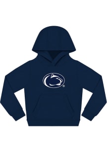 Toddler Navy Blue Penn State Nittany Lions Primary Logo Long Sleeve Hooded Sweatshirt
