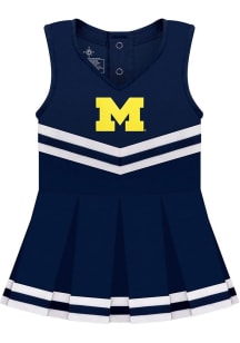 Baby Blue Michigan Wolverines Embroidered Cheer Set