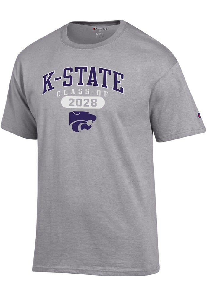 Champion K-State Wildcats ATHLETICGREY Class of 2028 Jersey