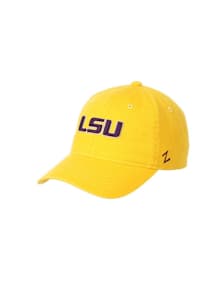 Zephyr LSU Tigers Scholarship Adjustable Hat - Gold