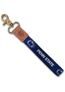 Navy Blue Jardine Penn State Nittany Lions Wristlet Keychain W/Custom Strap Lanyard