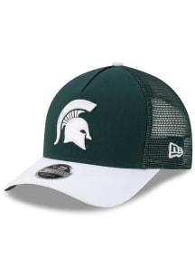 Michigan State Spartans New Era DL25 JR Trucker 9FORTY M Crown Youth Adjustable Hat - Green