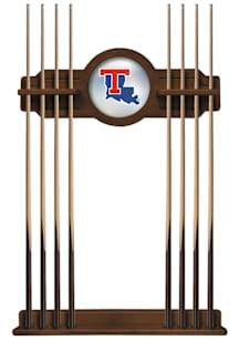 Louisiana Tech Bulldogs Solid Wood Cue Rack Pool Table