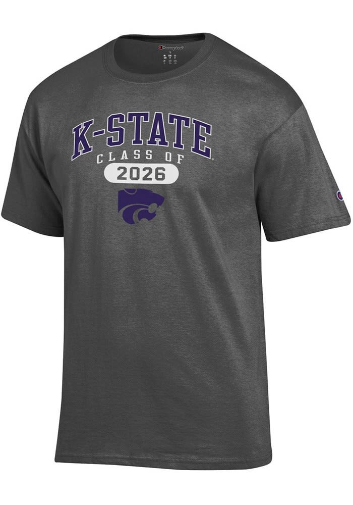 Champion CHARCOAL K-State Wildcats Class of 2026 Jersey