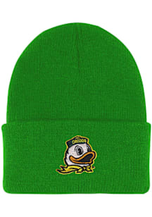 LogoFit Oregon Ducks Kelly Green North Pole Youth Knit Hat
